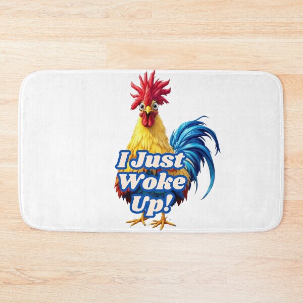Item preview, Funny Rooster | I just woke up! designed and sold by Ink And Inspire.
