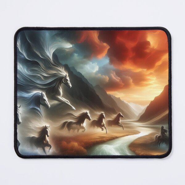 Item preview, Streams of Horses  designed and sold by ArtByAavelle.