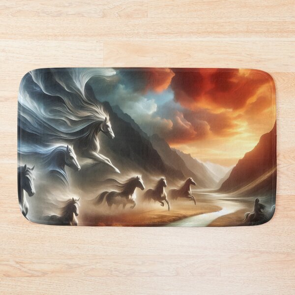 Item preview, Streams of Horses  designed and sold by ArtByAavelle.