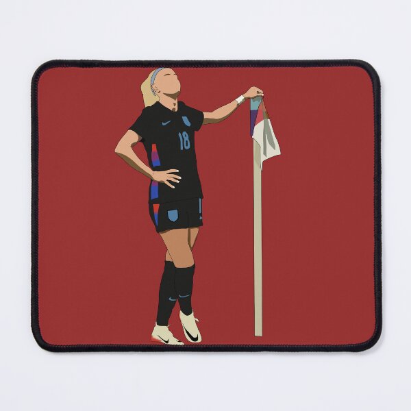 Item preview, Chloe Kelly England Corner Flag Celebration Minimalist designed and sold by Hevding.