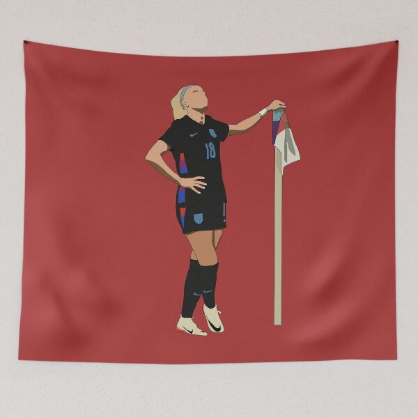 Item preview, Chloe Kelly England Corner Flag Celebration Minimalist  designed and sold by Hevding.