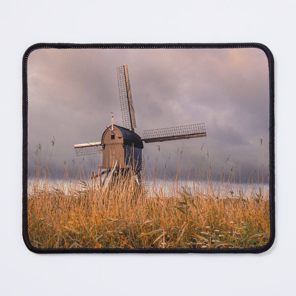 Item preview, Dutch Windmill Sunrise Landscape designed and sold by Sonny Vermeer.
