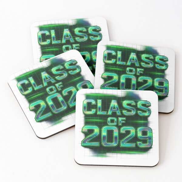 Item preview, Class of 2029: Neon Future Drop designed and sold by POD DYNASTY | Original Print On Demand T-Shirt Graphics.