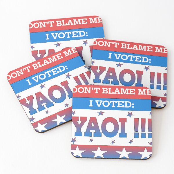 Item preview, Don't Blame Me: I voted YAOI!!! designed and sold by Signal-Books.