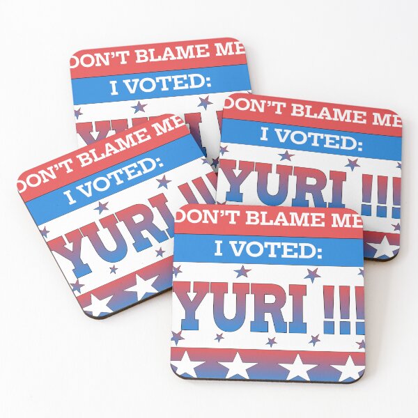 Item preview, Don't Blame Me: I voted YURI designed and sold by Signal-Books.