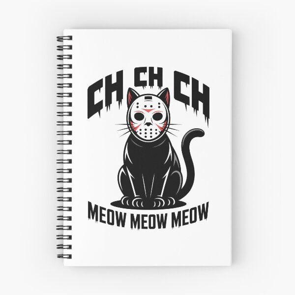 Item preview, Ch Ch Ch Meow Meow Meow - This gift is perfect for anyone who loves cats, horror movies, and a dark sense of humor. designed and sold by ZyziowskyArt.