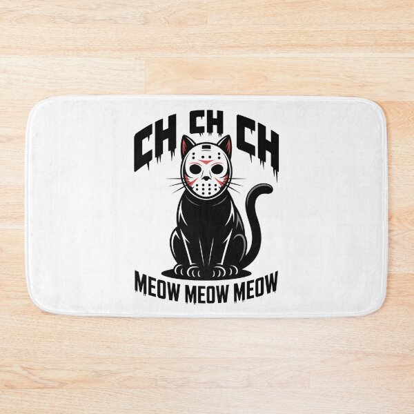 Item preview, Ch Ch Ch Meow Meow Meow - This gift is perfect for anyone who loves cats, horror movies, and a dark sense of humor. designed and sold by ZyziowskyArt.