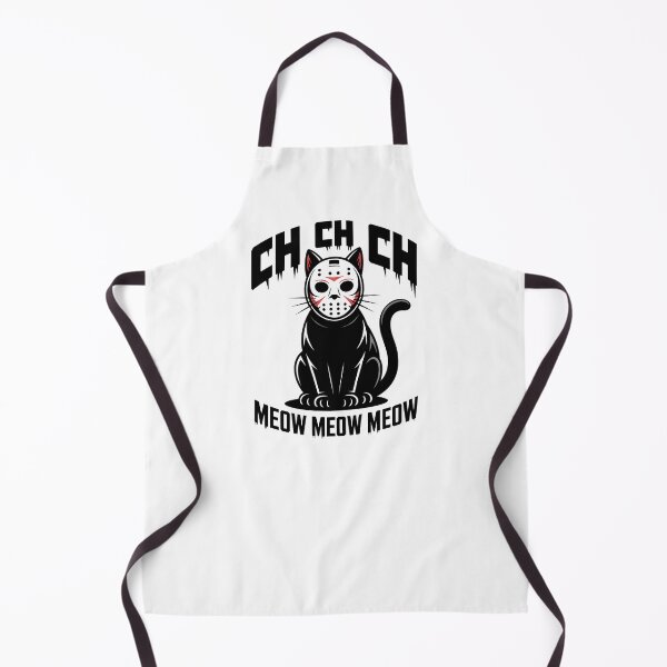 Item preview, Ch Ch Ch Meow Meow Meow - This gift is perfect for anyone who loves cats, horror movies, and a dark sense of humor. designed and sold by ZyziowskyArt.