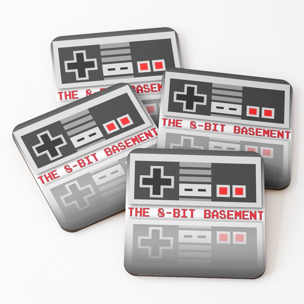 Item preview, Coasters (Set of 4) designed and sold by the8bitbasement.