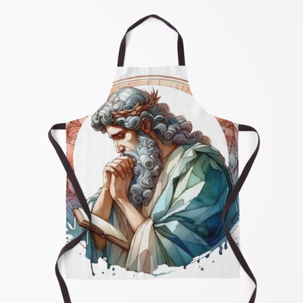 Item preview, Divine Wisdom – Praying Prophet Watercolor Art designed and sold by Advent-Hope.