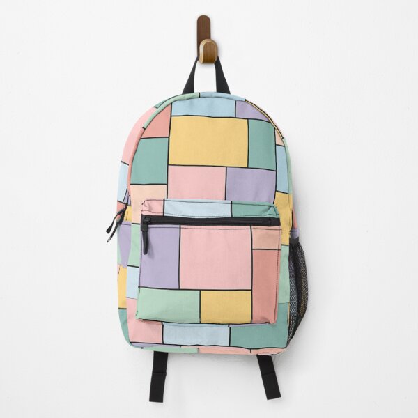 Item preview, Pastel Rectilinear Mosaic designed and sold by TheWonkyEaselCo.