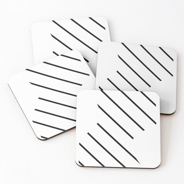 Item preview, Oblique Stripes Zebra Hidding designed and sold by HanaiPrint.