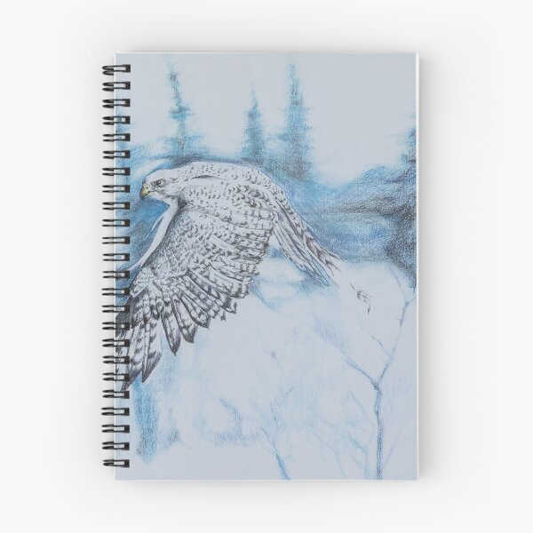 Item preview, Winter Falcon designed and sold by AlonzoFineArt.
