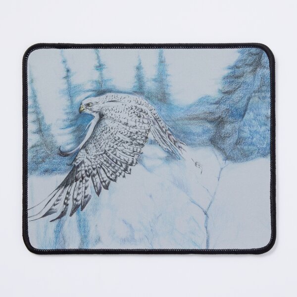 Item preview, Winter Falcon designed and sold by AlonzoFineArt.