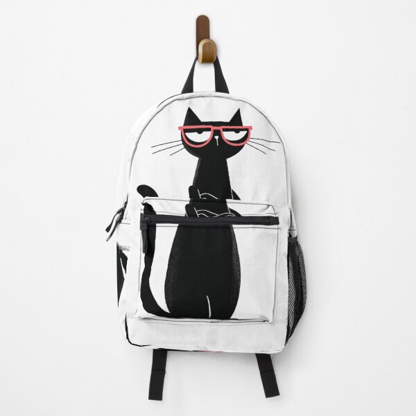 Item preview, Cool Black Cat with Attitude – Minimalist Vector Design designed and sold by Clawffirmations.