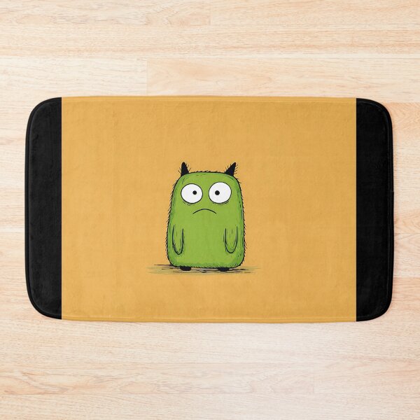 Item preview, Green Pouting Monster wants his Mommy.  designed and sold by Zen Candy 3000 Travis Nicholas Zariwny.