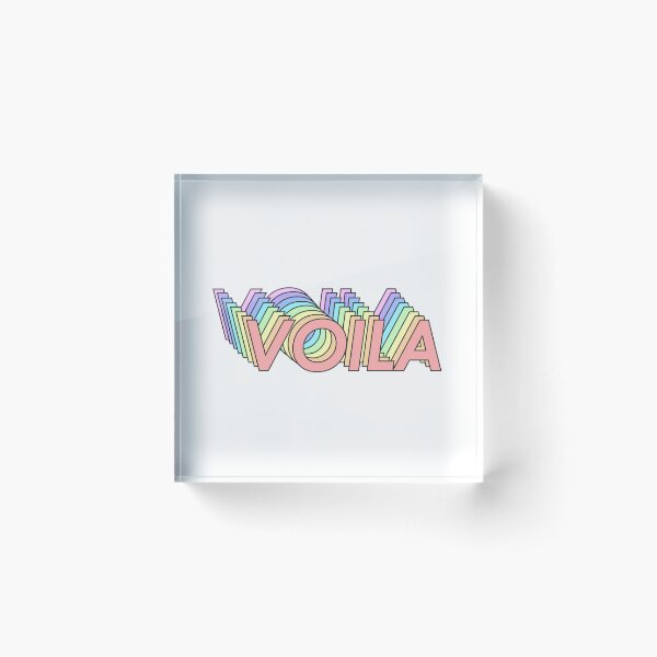 Item preview, VOILA designed and sold by oddwonders.