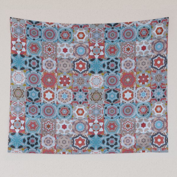 Item preview, Patchwork in May by Jenny Meehan  designed and sold by Jenny Meehan Art Prints and Patterns  .
