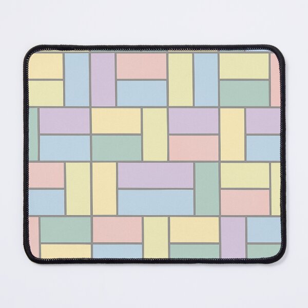 Item preview, Pastel Brick Harmony designed and sold by TheWonkyEaselCo.