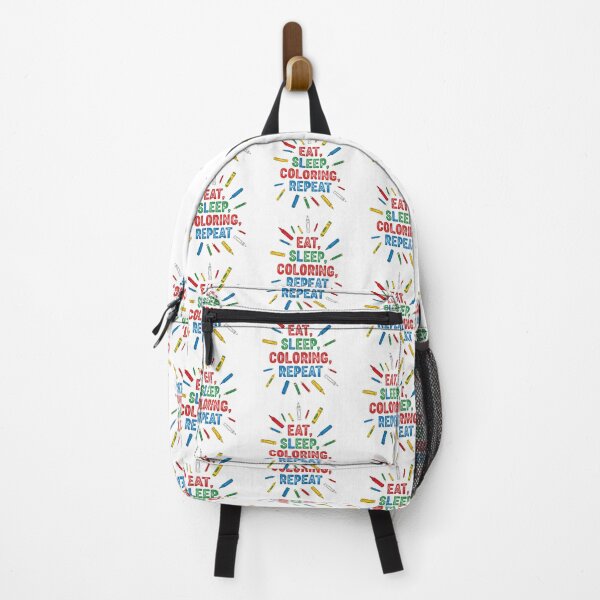 Item preview, National Coloring Book Day: Eat, Sleep, Color, Repeat designed and sold by zoughlal.