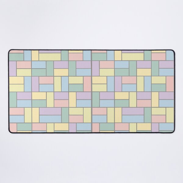 Item preview, Pastel Brick Harmony designed and sold by TheWonkyEaselCo.