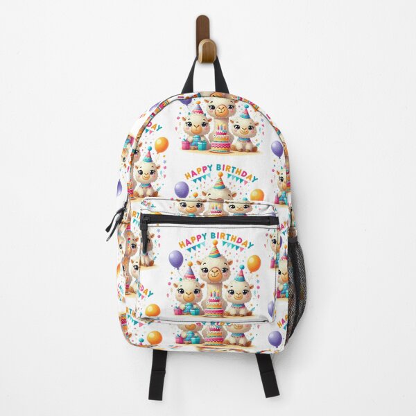 Item preview, Colorful Lamas Happy Birthday! designed and sold by SonyKhal.