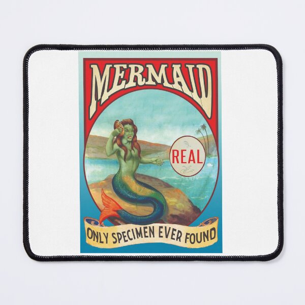 Item preview, Vintage Mermaid Sideshow Poster designed and sold by IanBakerToons.