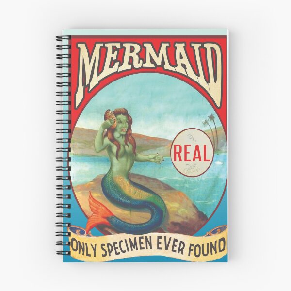 Item preview, Vintage Mermaid Sideshow Poster designed and sold by IanBakerToons.