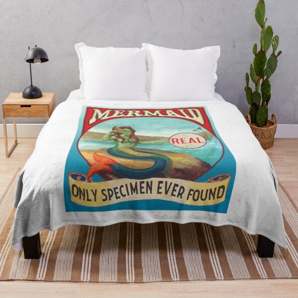 Item preview, Vintage Mermaid Sideshow Poster designed and sold by IanBakerToons.