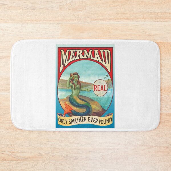 Item preview, Vintage Mermaid Sideshow Poster designed and sold by IanBakerToons.