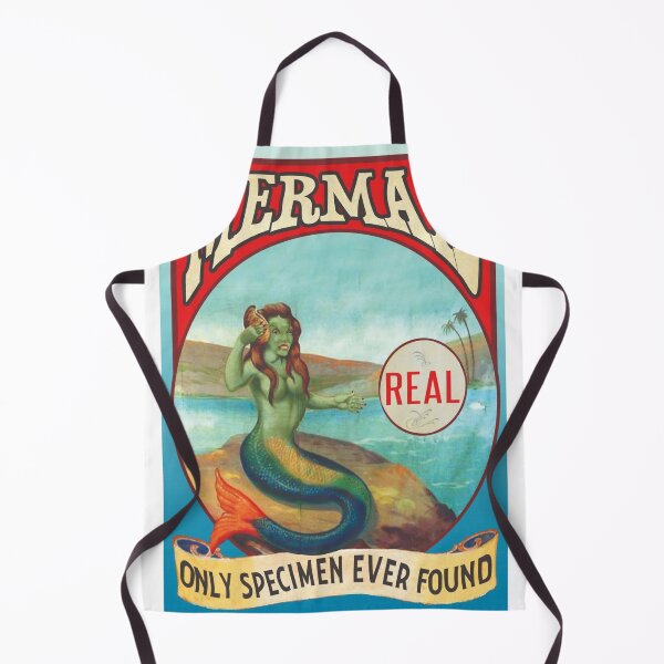 Item preview, Vintage Mermaid Sideshow Poster designed and sold by IanBakerToons.