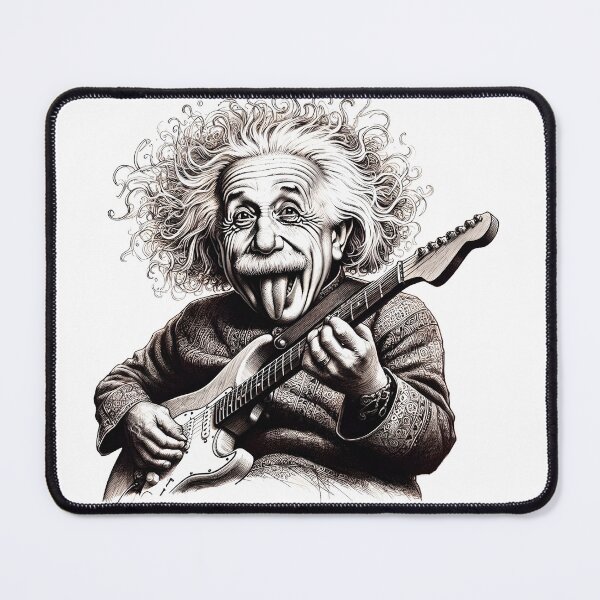 Item preview, Albert Einstein Rocks the Universe designed and sold by Ssevi.