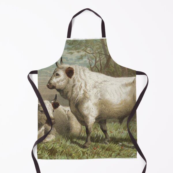 Item preview, Vintage art Bulls and Cows designed and sold by Vintage Designs +.