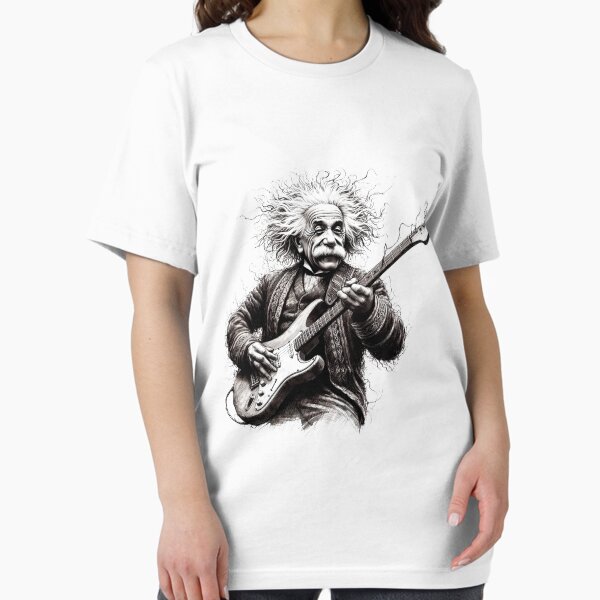 Aperçu de l'œuvre La théorie de la rockativité d'Einstein créée et vendue par Ssevi.