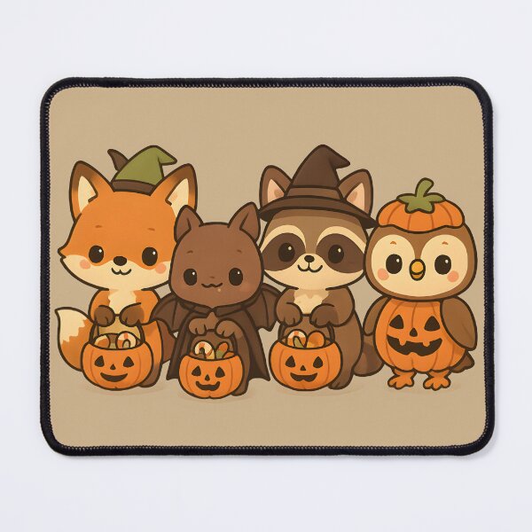 Item preview, Cute Trick-or-Treat Animal Crew Halloween Design designed and sold by Uglyandcute.
