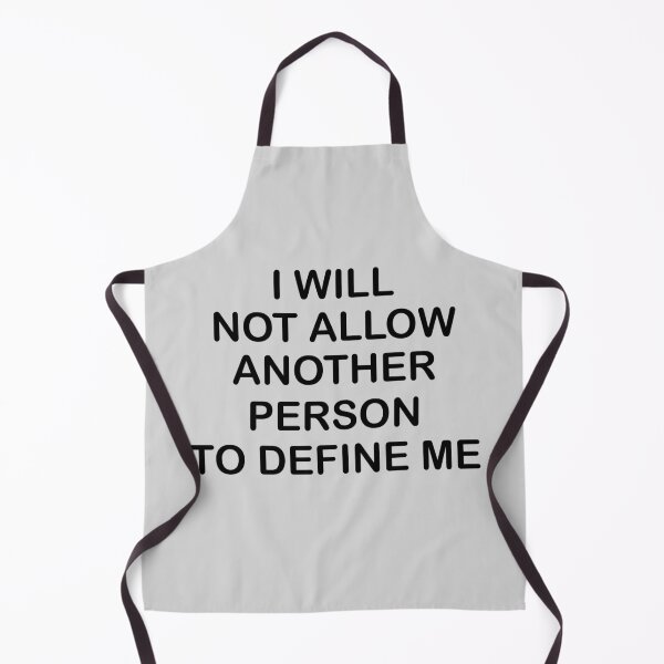 Item preview, I Will Not Be Defined Sticker designed and sold by Madeline Binder Art & Design.