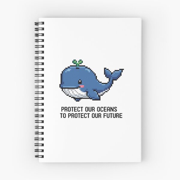 Item preview, Whales and life in clean oceans – a symbol of nature protection designed and sold by ART-POD-PL.