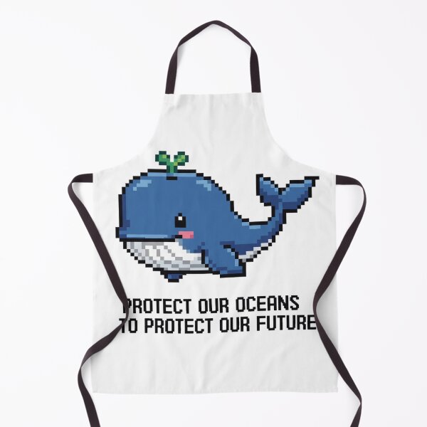 Item preview, Whales and life in clean oceans – a symbol of nature protection designed and sold by ART-POD-PL.