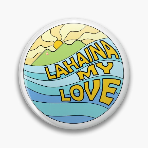 Item preview, Lahaina My Love black outline designed and sold by Jennachaplin.