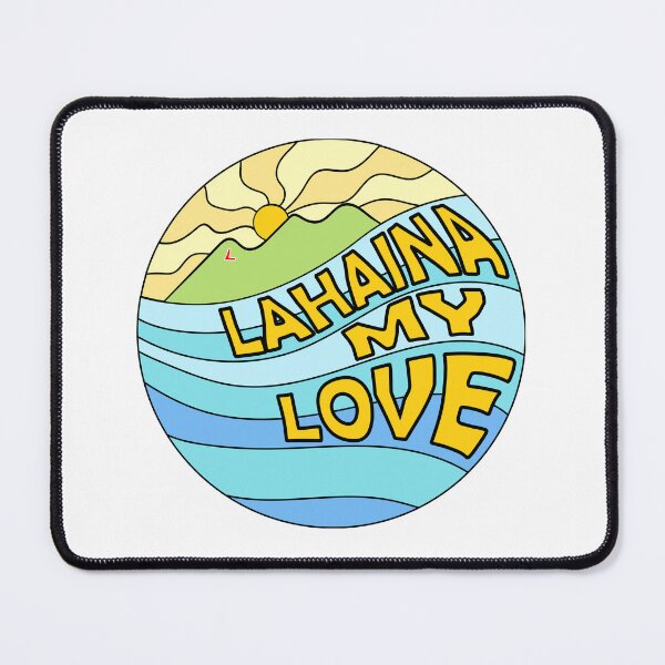 Item preview, Lahaina My Love black outline designed and sold by Jennachaplin.