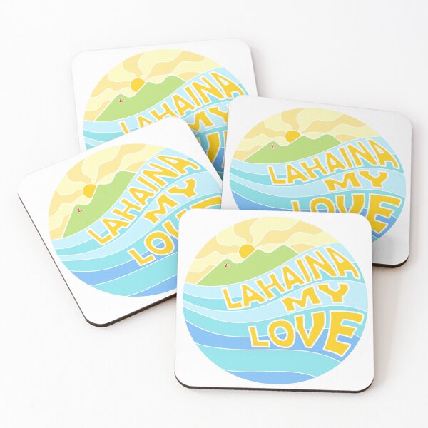 Item preview, Lahaina My Love white outline designed and sold by Jennachaplin.