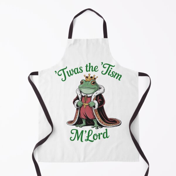 Item preview, Twas The Tism M Lord Frog Meme Royal designed and sold by PietrzakDesign.