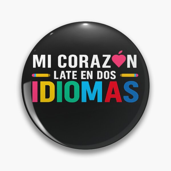 Item preview, Mi Corazón Late en Dos Idiomas | Bilingual Teacher Design designed and sold by Mi Clase Divertida.