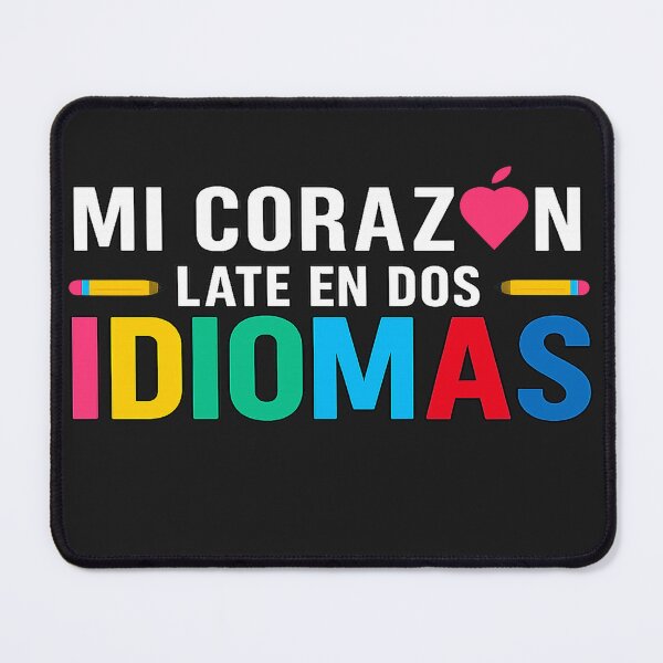 Item preview, Mi Corazón Late en Dos Idiomas | Bilingual Teacher Design designed and sold by Mi Clase Divertida.