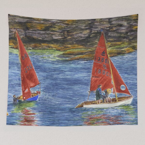 Item preview, Two Mirrors in Porth Diana designed and sold by LymphomaLass.