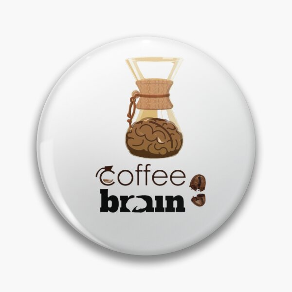 Item preview, 	Coffee Brain – A Clever Design for Coffee Lovers designed and sold by reemavibe.