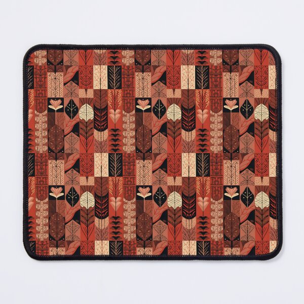 Item preview, Boho patterns in warm earth tones & shapes designed and sold by pASob-dESIGN.