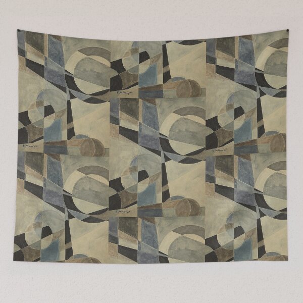 Item preview, Geometric Composition with Circles designed and sold by Ichneumon-art.
