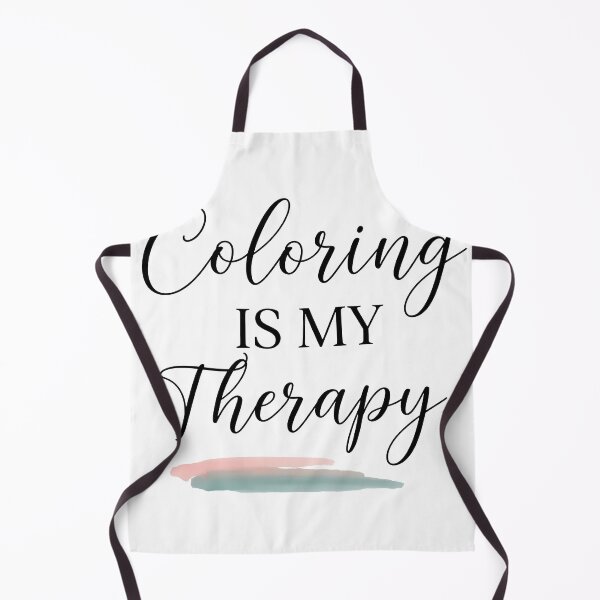 Item preview, National Coloring Book Day: My Therapy is Coloring  designed and sold by zoughlal.