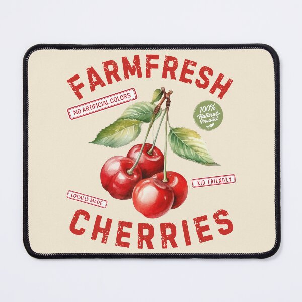 Item preview, FARMFRESH CHERRIES designed and sold by IndieQuill .